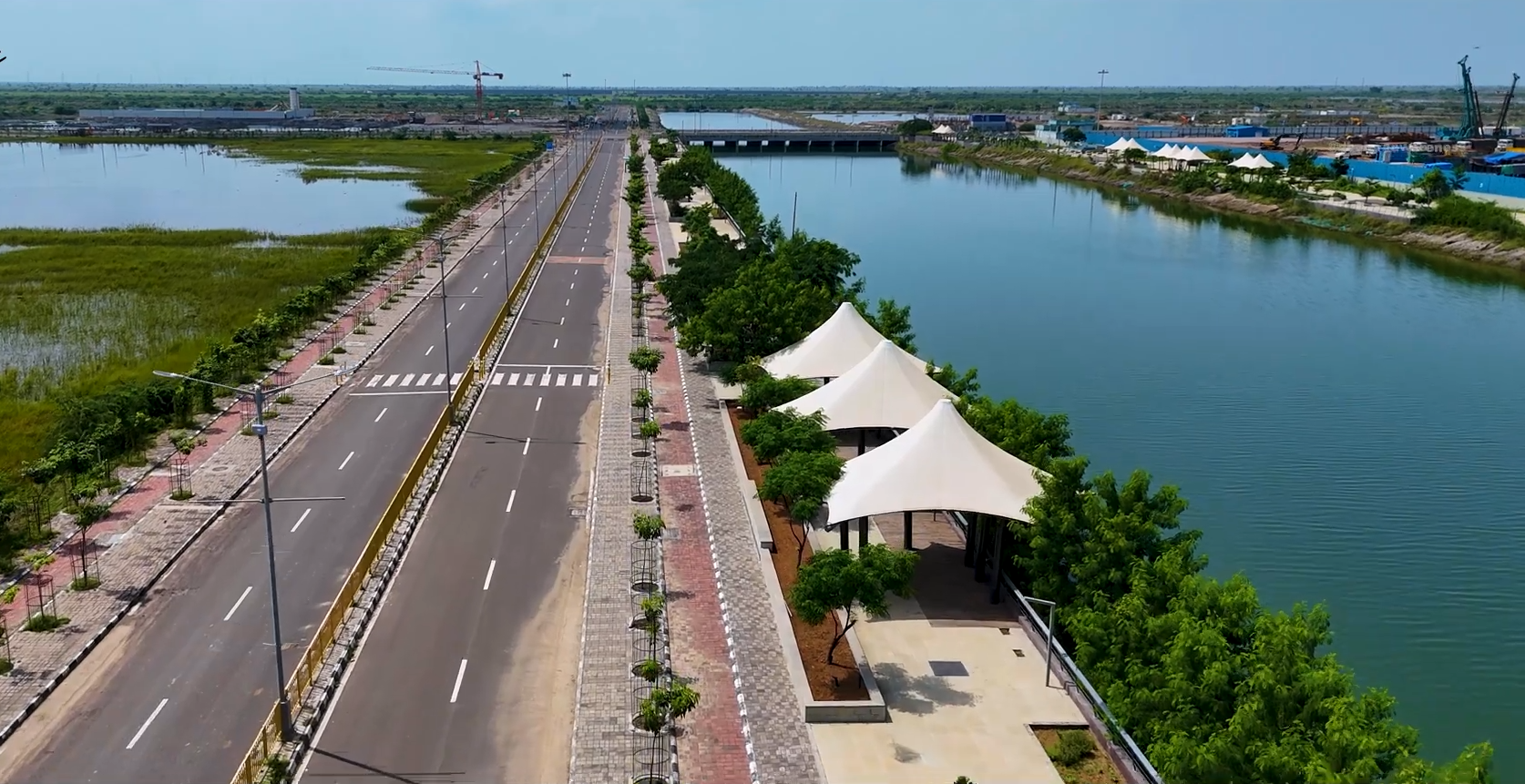 Smart infrastructure layout in Dholera SIR