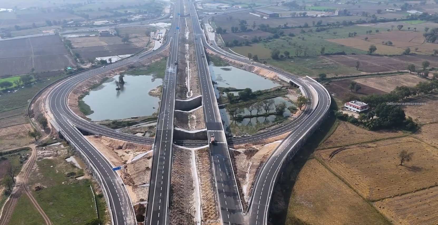 Dholera smart city aerial view gallery image